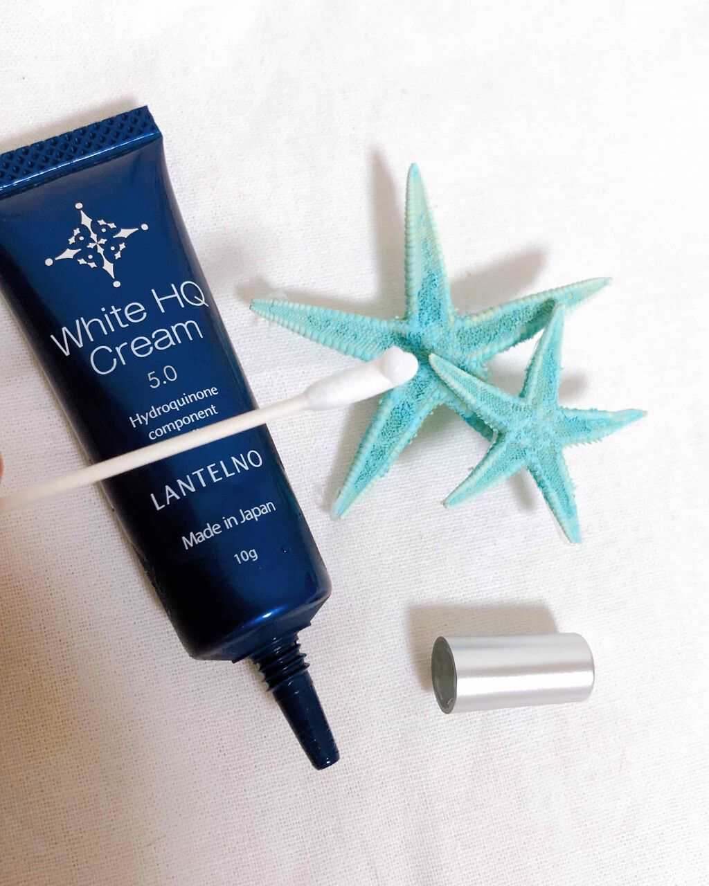 WhiteHQCream(ホワイトエイチキュークリーム)/LANTELNO/フェイスクリームを使ったクチコミ(1枚目)