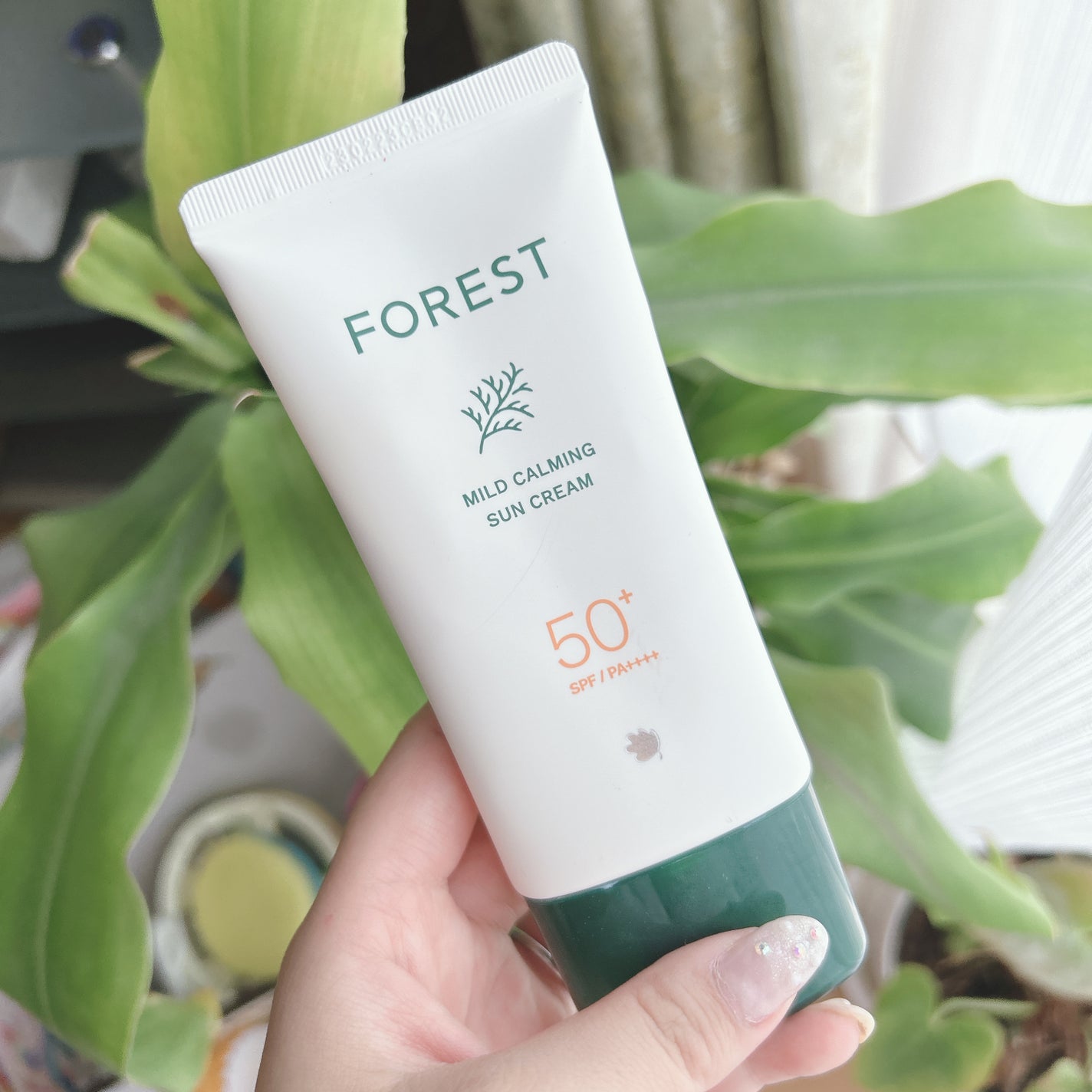 フォレスト マイルドカーミングサンクリーム/FoRest by Greenfinger/日焼け止めクリームを使ったクチコミ(1枚目)