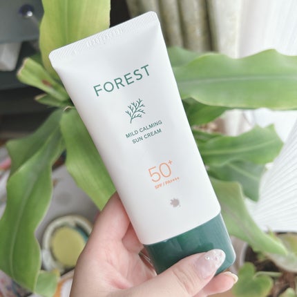 フォレスト マイルドカーミングサンクリーム/FoRest by Greenfinger/日焼け止めクリームを使ったクチコミ(1枚目)