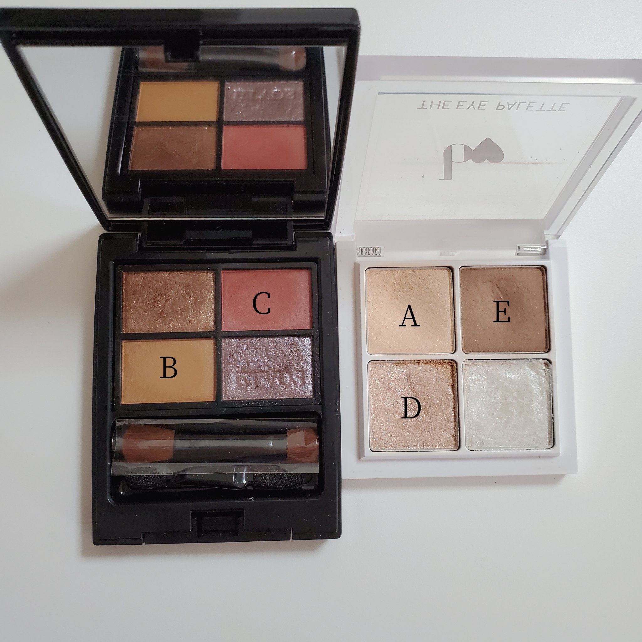 ミネラルクラッシィシャドー/エトヴォス/アイシャドウパレットを使ったクチコミ（2枚目）