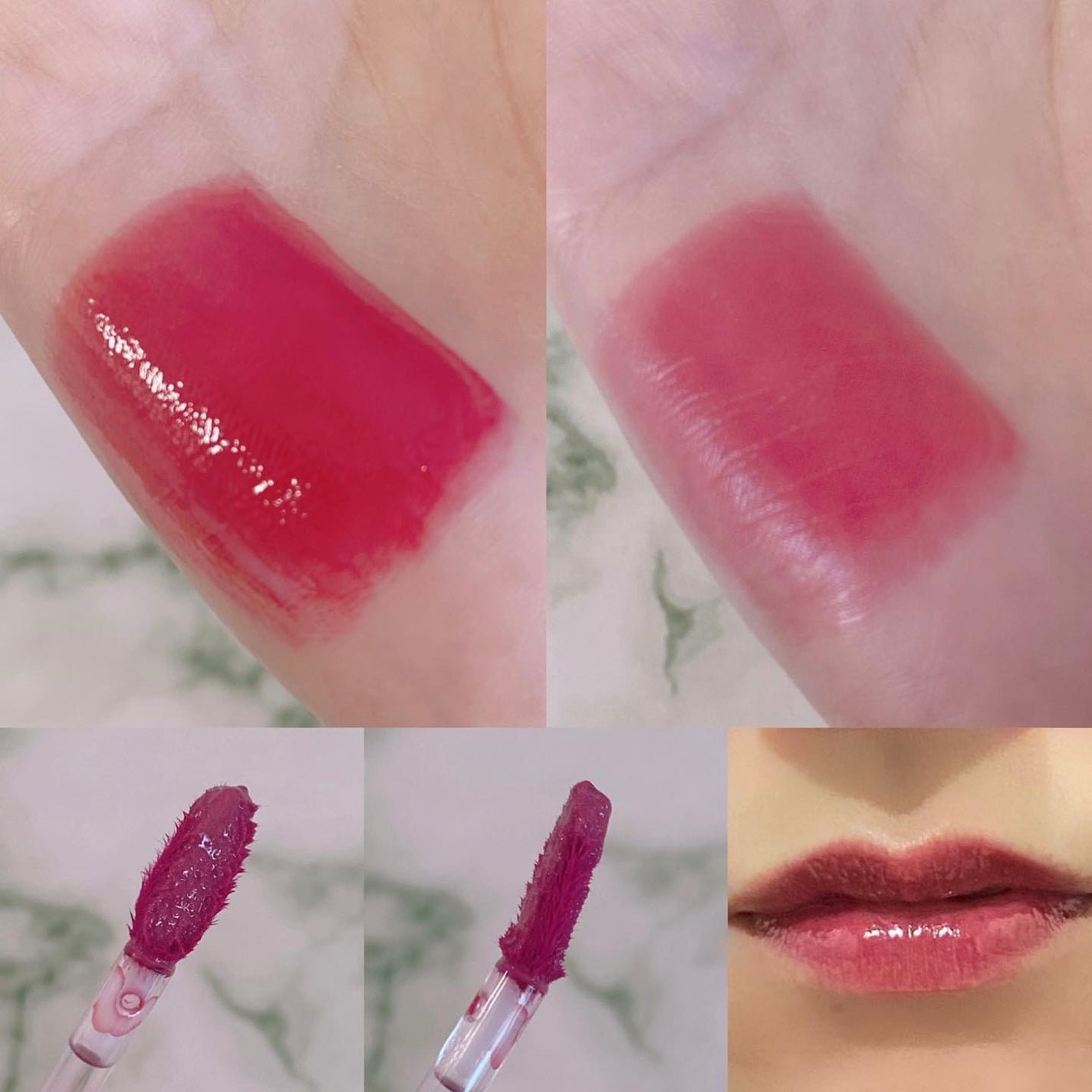 タンフルグラスティント/Colorgram/リップティントを使ったクチコミ(3枚目)