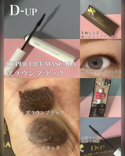 ハイパーリフトマスカラ/D-UP/マスカラを使ったクチコミ(2枚目)