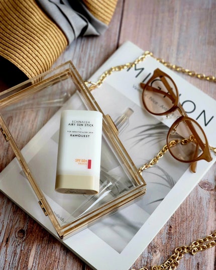 エネキシア エアリーサンスティック/RAWQUEST/日焼け止めスティックを使ったクチコミ(1枚目)