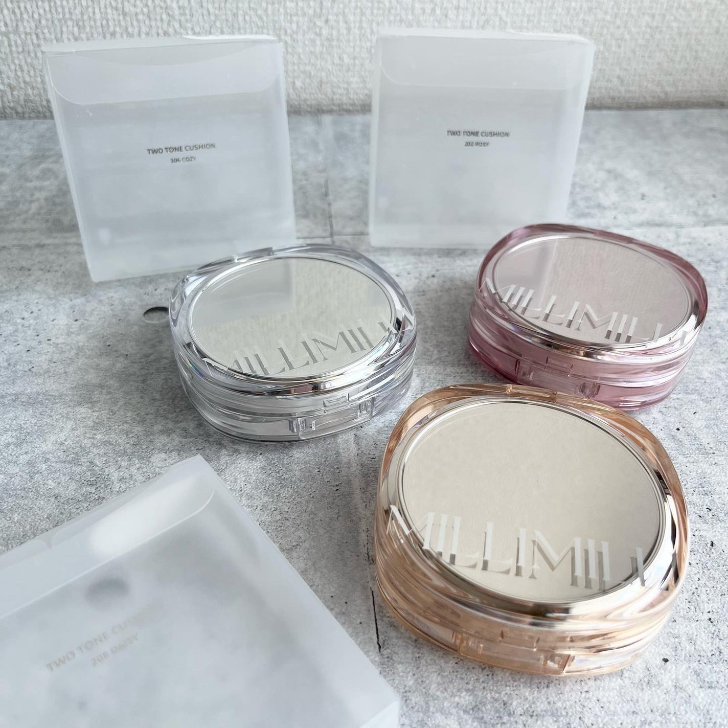 ツートンクッション/MILLIMILLI/クッションファンデーションを使ったクチコミ(1枚目)