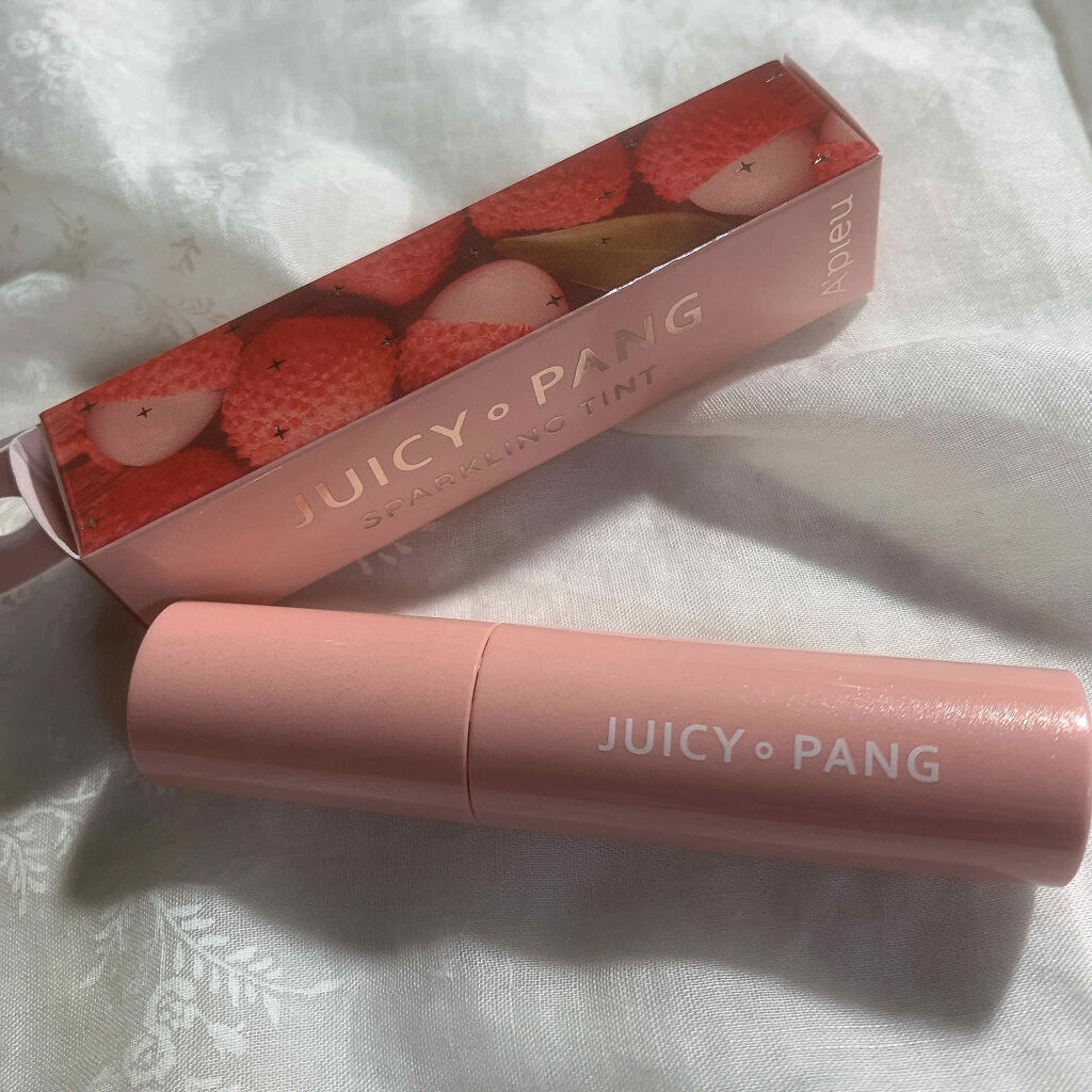 アピュー ジューシーパン スパークリングティント/A’pieu/口紅を使ったクチコミ（1枚目）