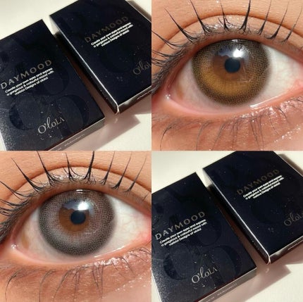 デームードブラウンマンスリー (DAYMOOD BROWN monthly)/OLOLA/1ヶ月(1MONTH)カラコンを使ったクチコミ(1枚目)