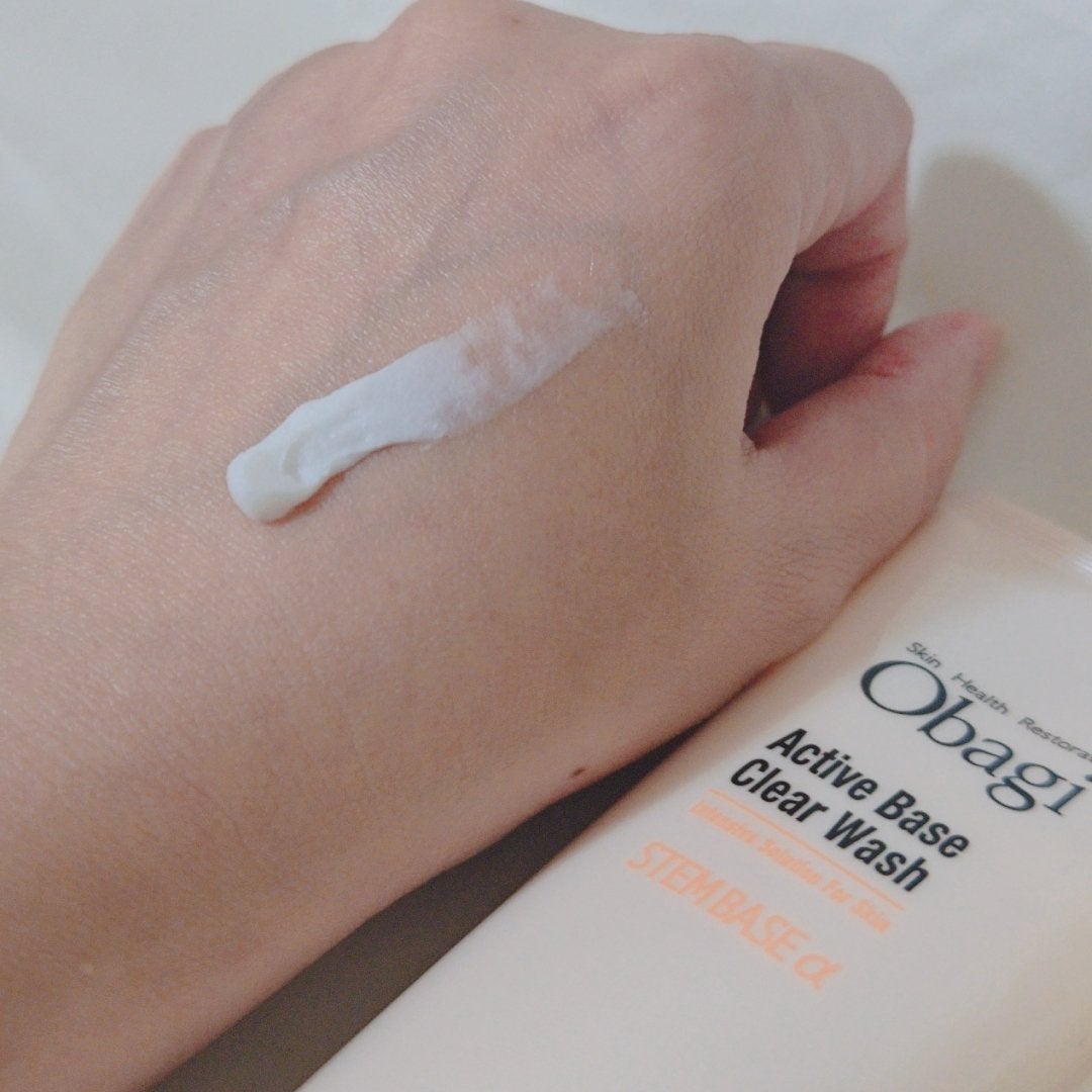 アクティブベース クリアウォッシュ/オバジ/洗顔フォームを使ったクチコミ(3枚目)