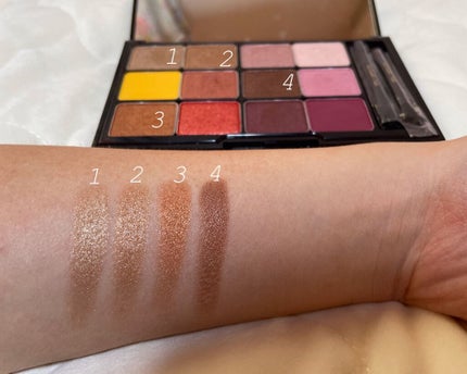 ピカシュウ アイ パレット‐サンダーショック/shu uemura/アイシャドウパレットを使ったクチコミ(4枚目)