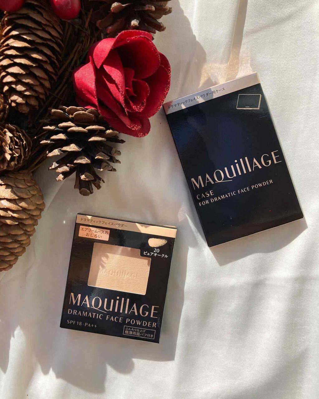 ドラマティックフェイスパウダー/マキアージュ/プレストパウダーを使ったクチコミ(5枚目)