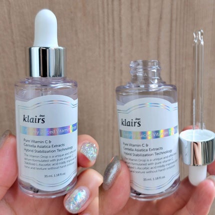 フレッシュリージュースドビタミンドロップ(35ml)/Klairs/美容液を使ったクチコミ(2枚目)