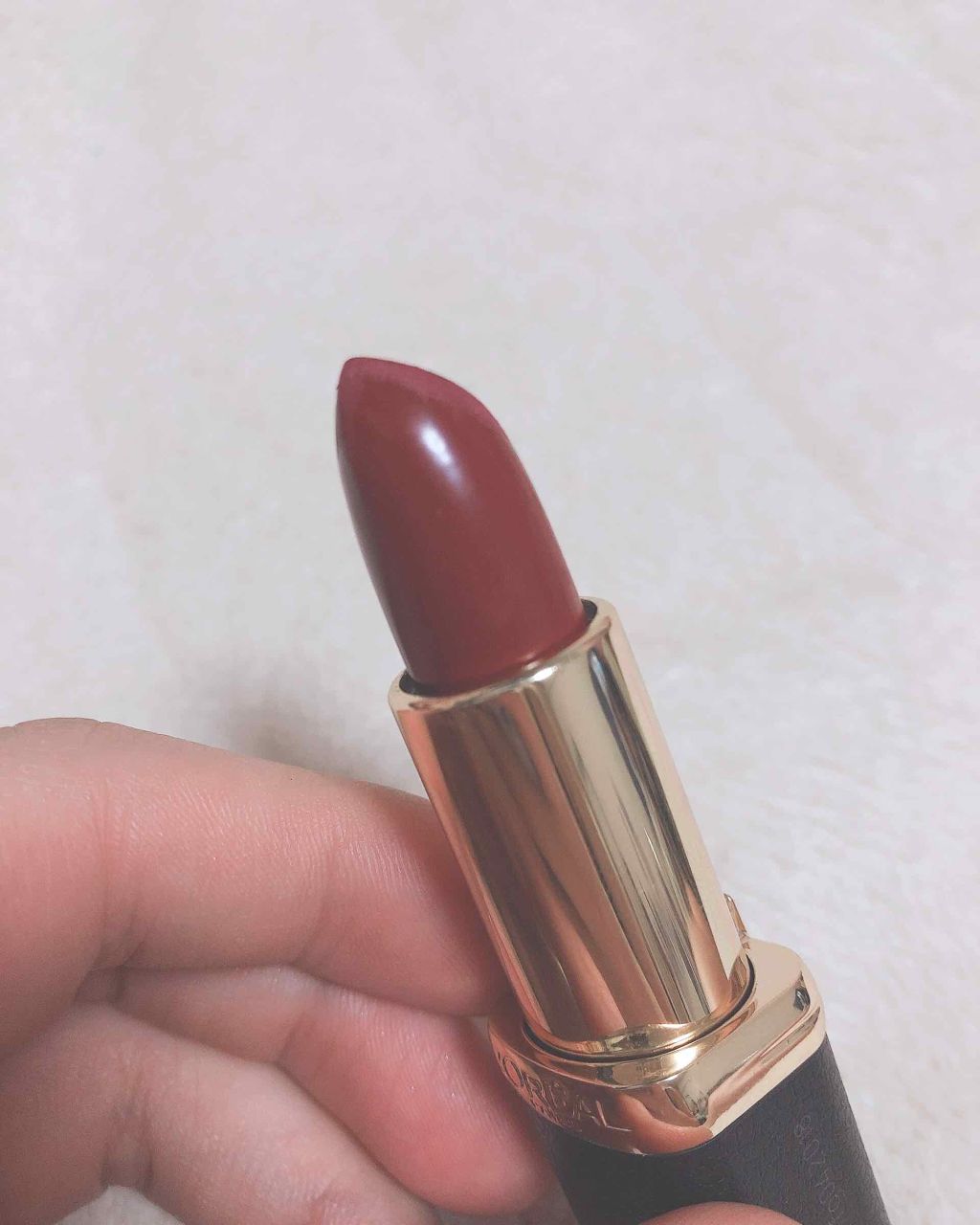 カラーリッシュモイストマットN/ロレアル パリ/口紅を使ったクチコミ(1枚目)