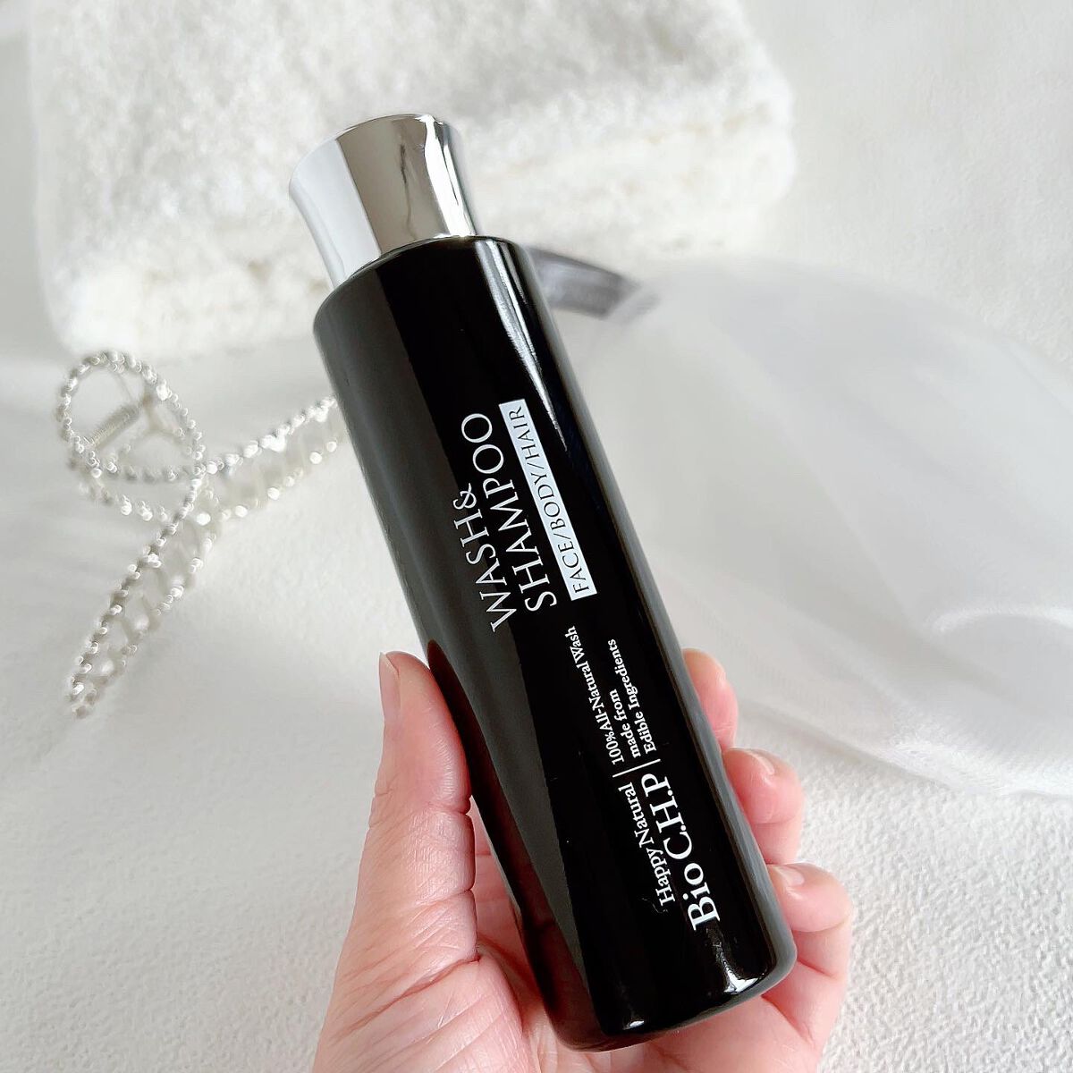 Bio C.H.P ウォッシュ&シャンプー/ハッピーナチュラル/洗顔石鹸を使ったクチコミ（2枚目）