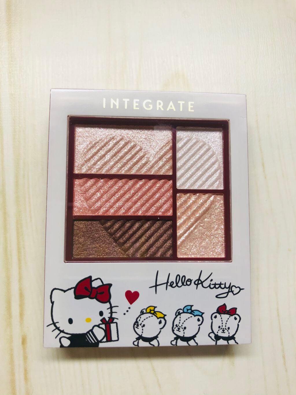 トリプルレシピアイズ/インテグレート/アイシャドウパレットを使ったクチコミ(1枚目)