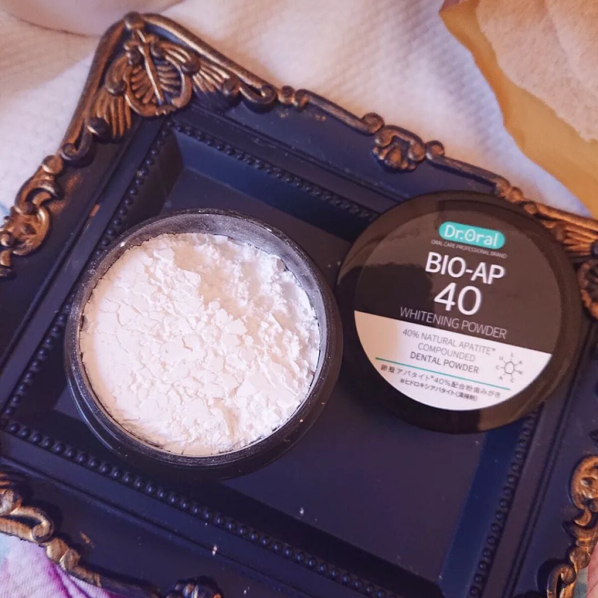 ホワイトニングパウダー ミント/Dr.Oral/歯磨き粉を使ったクチコミ(3枚目)