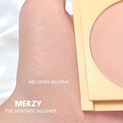 ザ ヘリテージ チーク BL1. ベビーナチュラル/MERZY/パウダーチークの画像