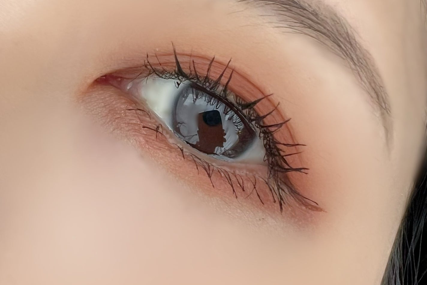 ワンダー キューブ アイシャドウ マット/リンメル ロンドン/単色アイシャドウを使ったクチコミ(5枚目)