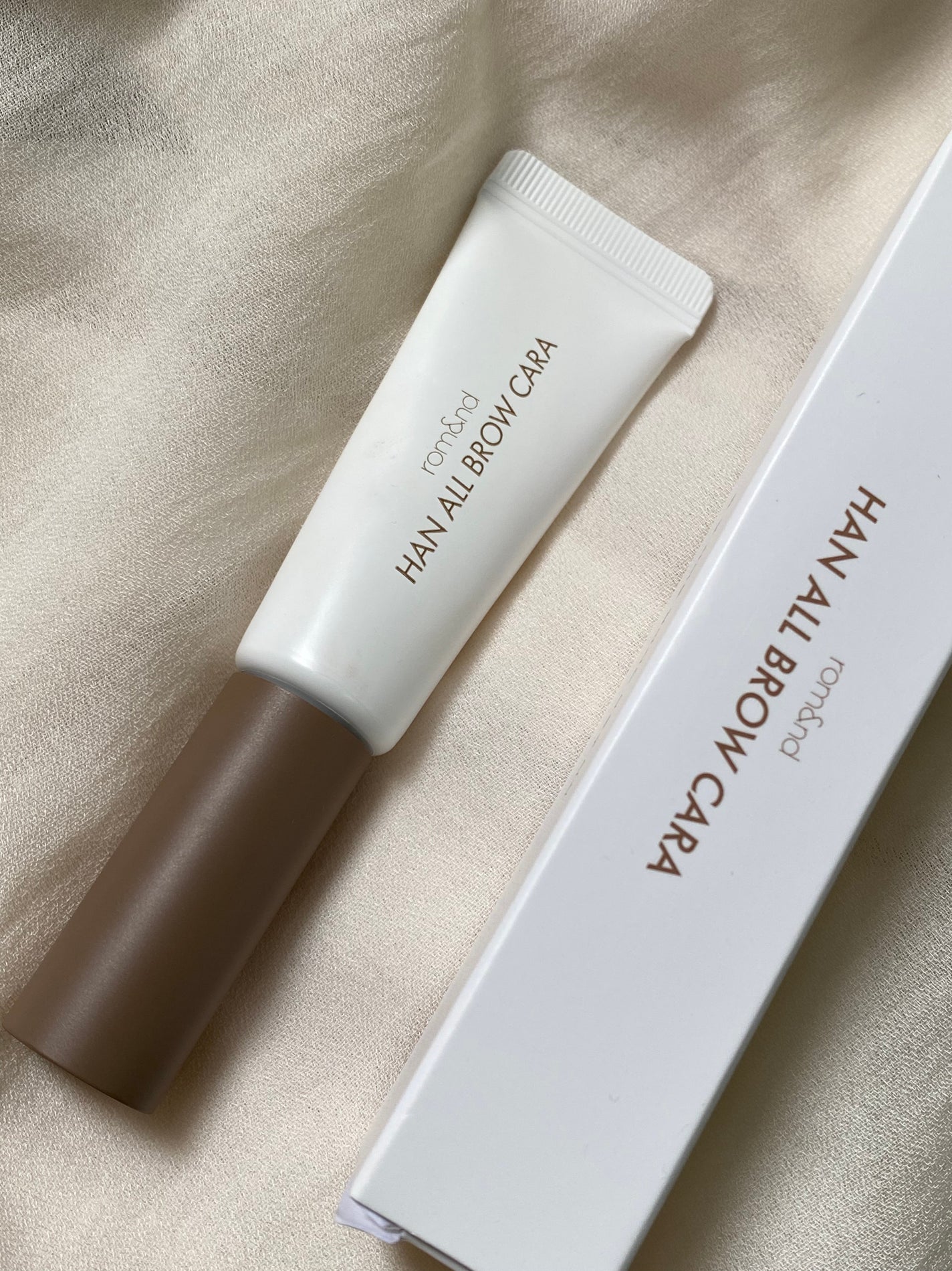 ハンオールブロウカラ/rom&nd/眉マスカラを使ったクチコミ(1枚目)