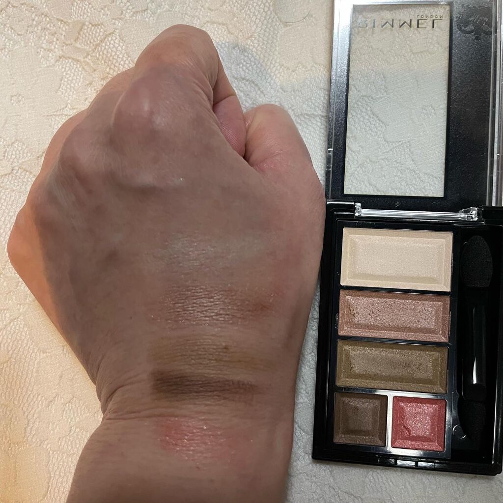 ショコラスウィート アイズ ソフトマット 008 グリーンアップルショコラ（限定）/リンメル ロンドン/アイシャドウパレットを使ったクチコミ（1枚目）