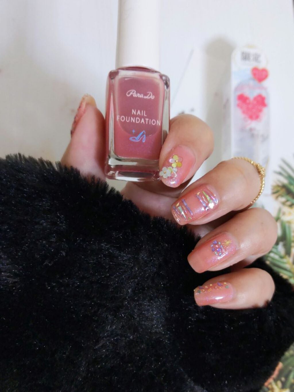 ネイルファンデーション/パラドゥ/マニキュアを使ったクチコミ(3枚目)