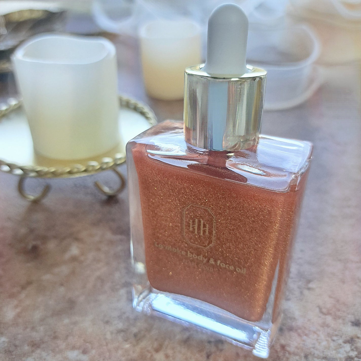 ラ・メイク ボディ&フェイスオイル/H×H/ボディオイルを使ったクチコミ(1枚目)