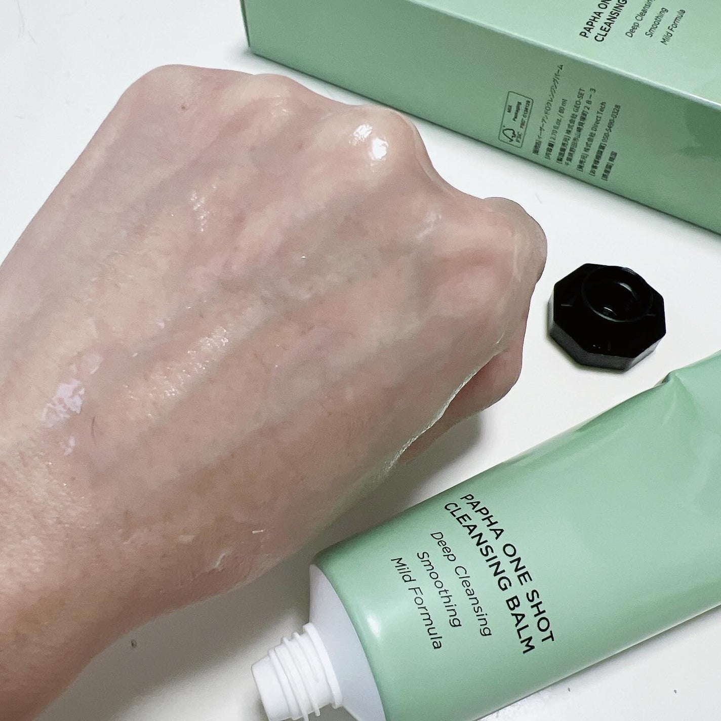 PAPHA One-Shot Cleansing Balm/EITHER&/クレンジングバームを使ったクチコミ(6枚目)