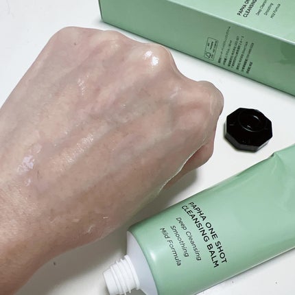 PAPHA One-Shot Cleansing Balm/EITHER&/クレンジングバームを使ったクチコミ(6枚目)