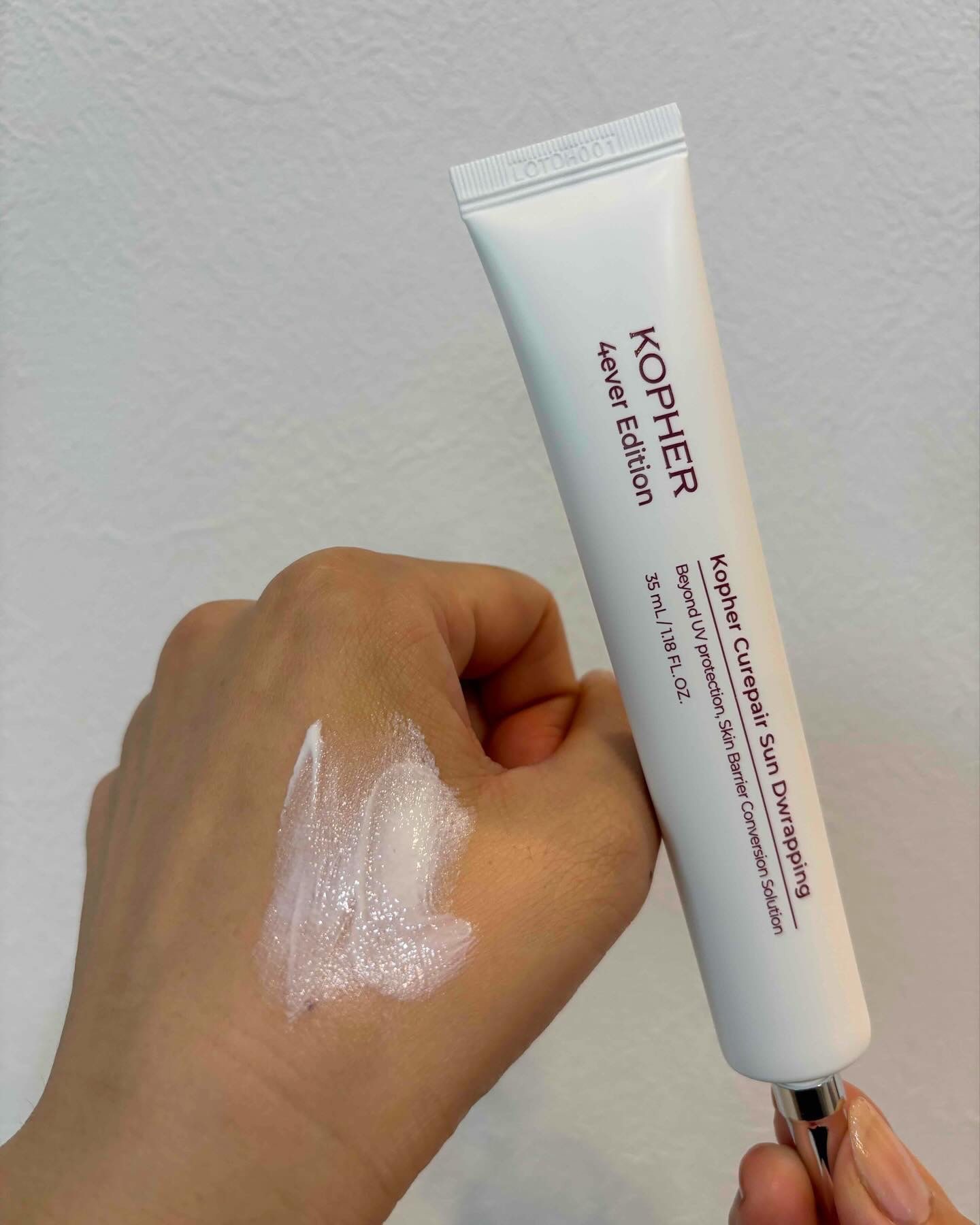 キュリペアサンドラッピング/KOPHER/日焼け止めクリームを使ったクチコミ（3枚目）