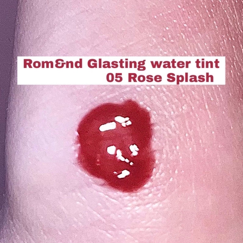 グラスティングウォーターティント/rom&nd/リップティントを使ったクチコミ(2枚目)