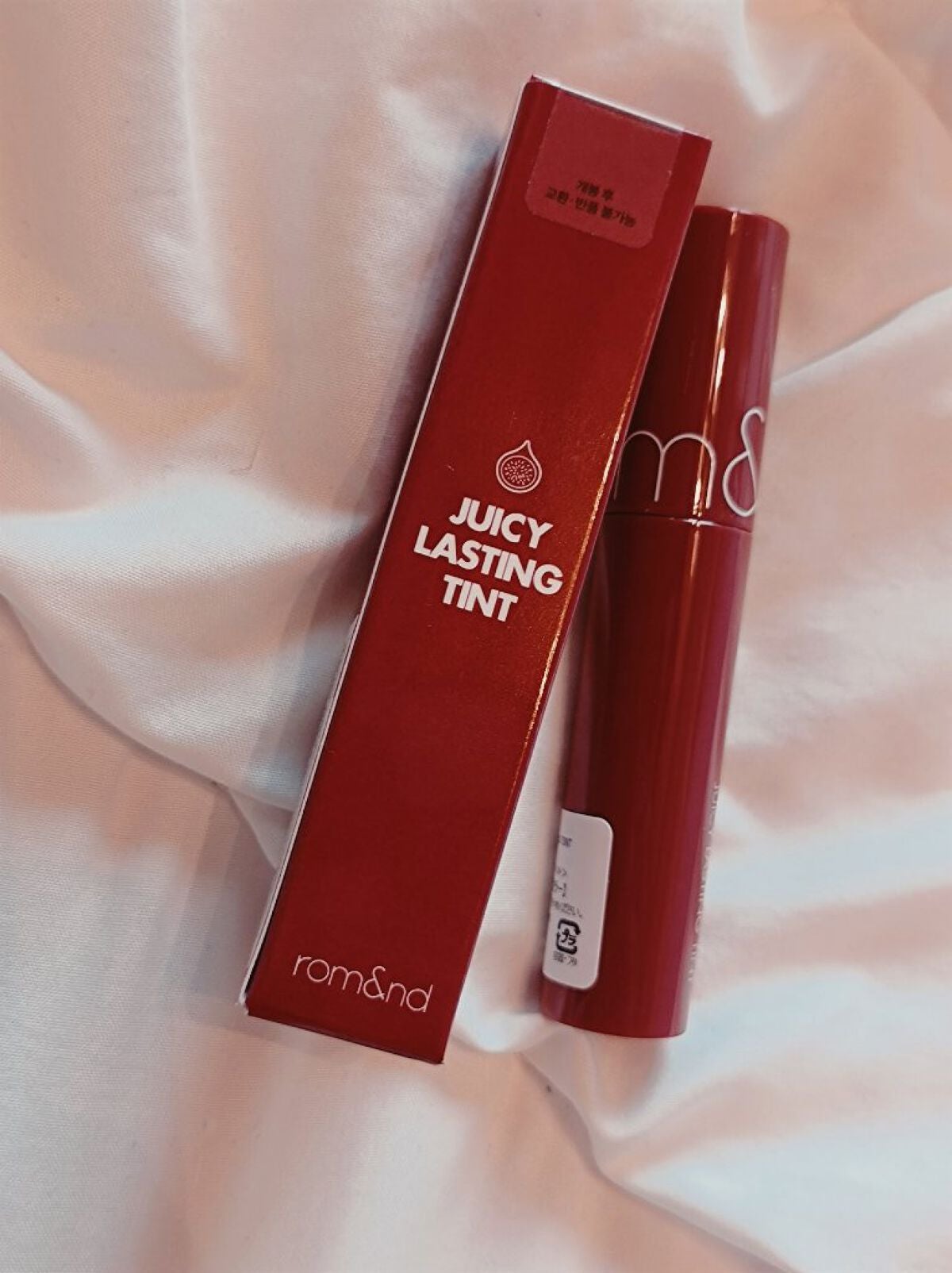 ジューシーラスティングティント/rom&nd/リップティントを使ったクチコミ(2枚目)
