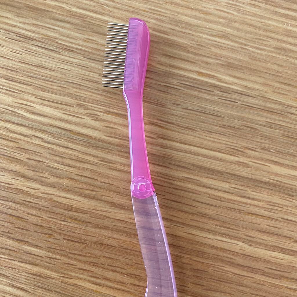 マスカラコームメタルN ペールP/チャスティ/その他化粧小物を使ったクチコミ(4枚目)