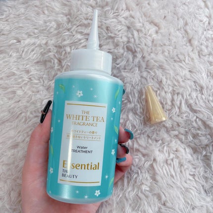 エッセンシャル ザビューティ 髪のキメ美容ウォータートリートメント ホワイトティーの香り/エッセンシャル/アウトバストリートメントを使ったクチコミ(2枚目)