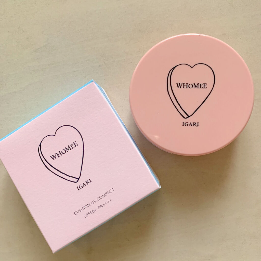 クッションUVパクト ホワイト/WHOMEE/化粧下地を使ったクチコミ（1枚目）