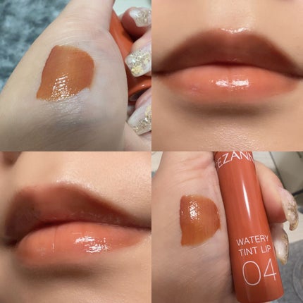 ウォータリーティントリップ/CEZANNE/リップティントを使ったクチコミ(1枚目)