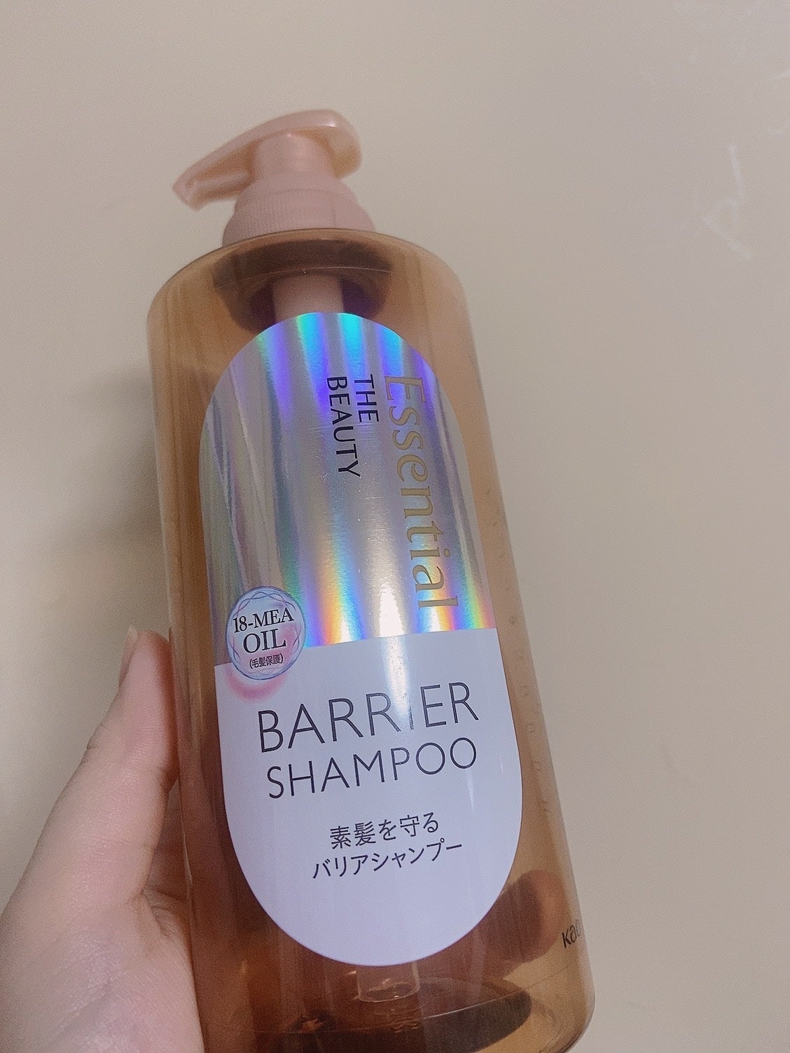 ザビューティ 髪のキメ美容素髪を守る バリアシャンプー/コンディショナー/エッセンシャル/シャンプー・コンディショナーを使ったクチコミ(1枚目)