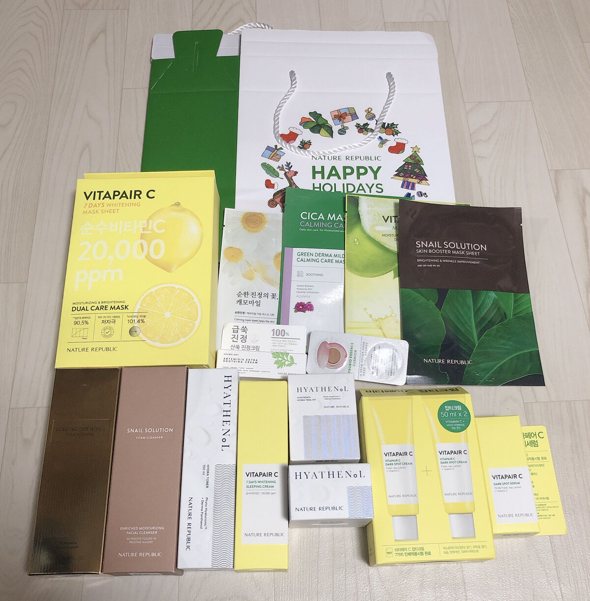 ビタペアC 集中美容液スペシャルセット/ネイチャーリパブリック/美容液を使ったクチコミ（1枚目）