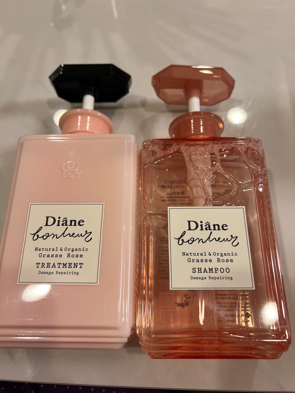 グラースローズの香り/シャンプー&トリートメント/ダイアン/市販シャンプーを使ったクチコミ(1枚目)