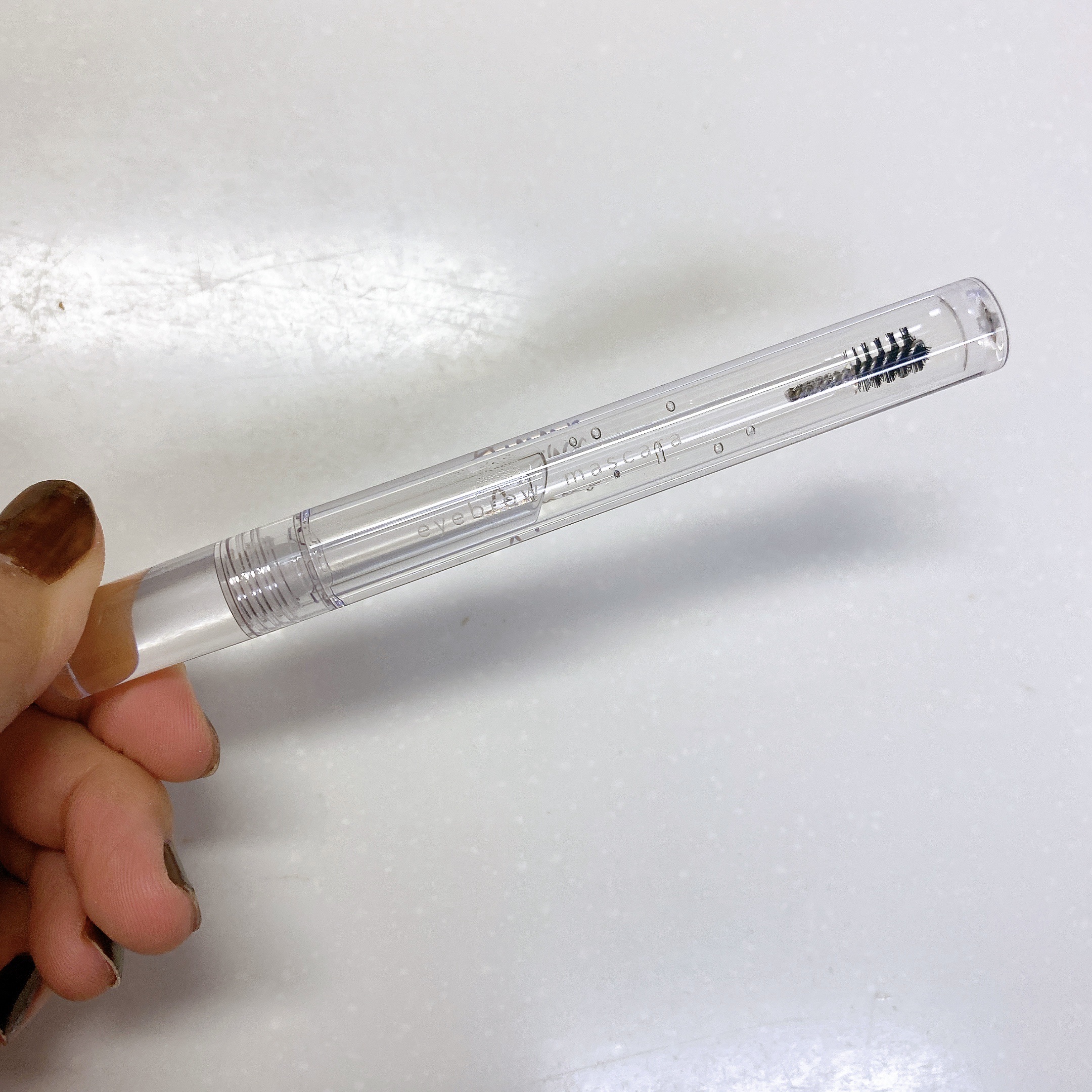 アイブロウジェル＆眉毛美容液 00 CLEAR GEL/Aimmx/その他アイブロウを使ったクチコミ（2枚目）