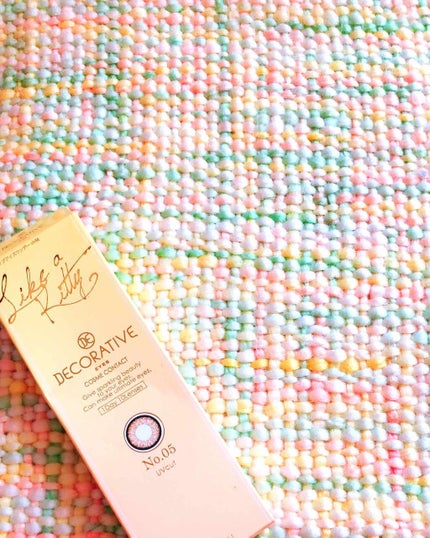 デコラティブアイズ UVモイスト/Decorative Eyes/カラーコンタクトレンズを使ったクチコミ(1枚目)