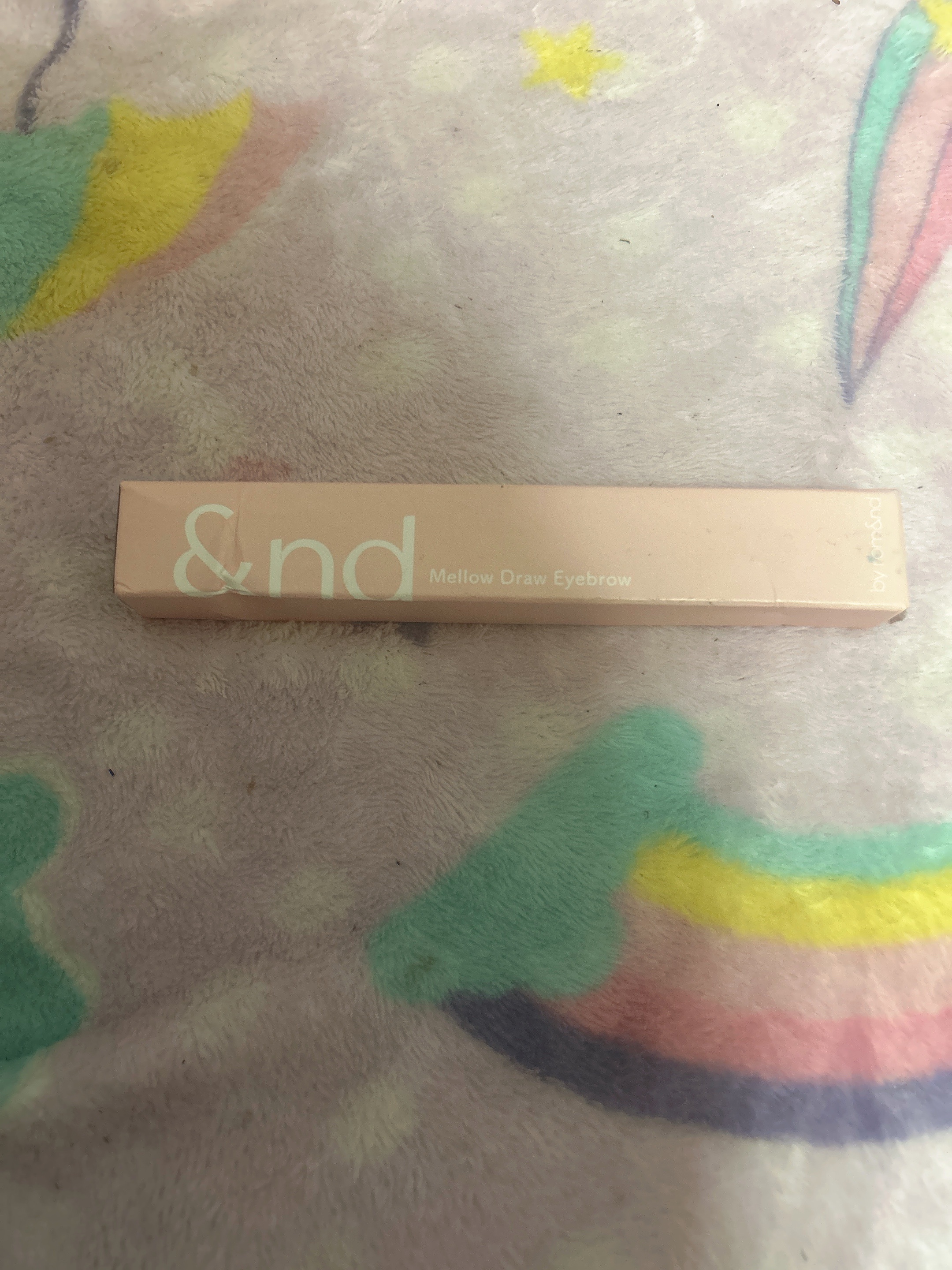 メロウドローアイブロウ BR01 チョコ/&nd by rom&nd/アイブロウペンシルを使ったクチコミ（1枚目）