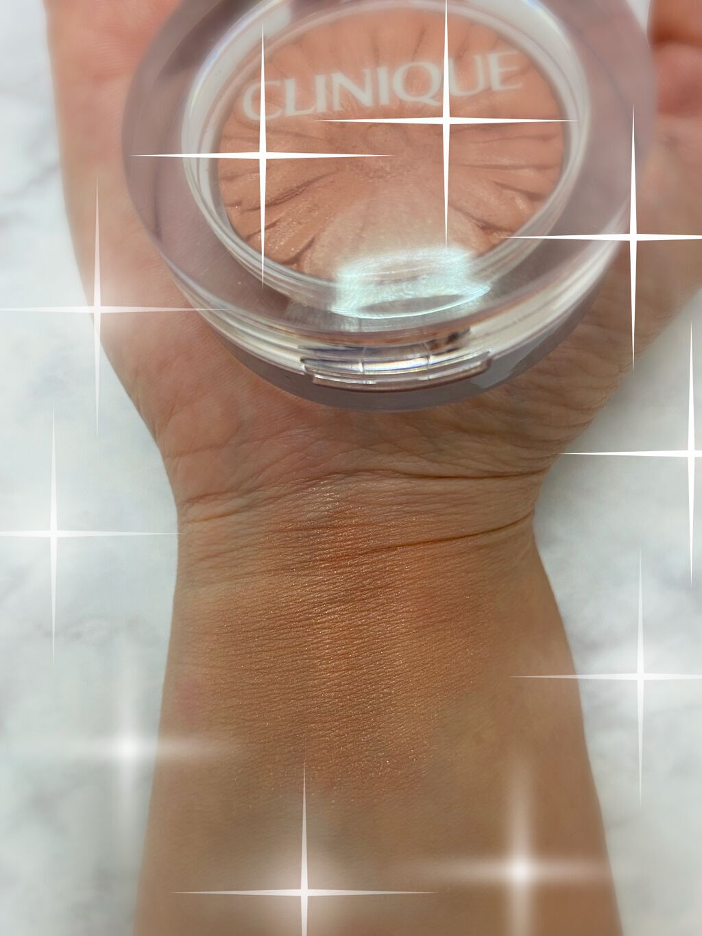 チーク ポップ パール/CLINIQUE/パウダーチークを使ったクチコミ(2枚目)