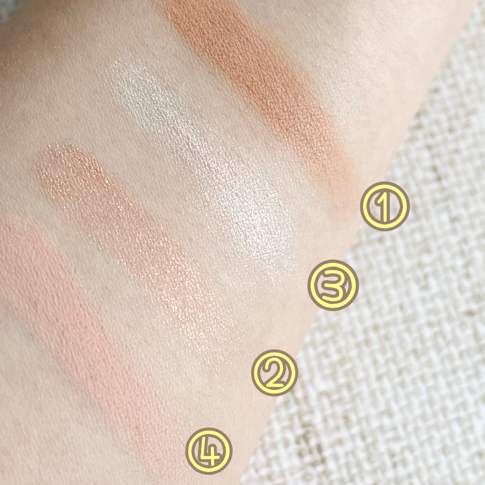 ニュアンスカラーパレット/Linoue/アイシャドウパレットを使ったクチコミ（3枚目）