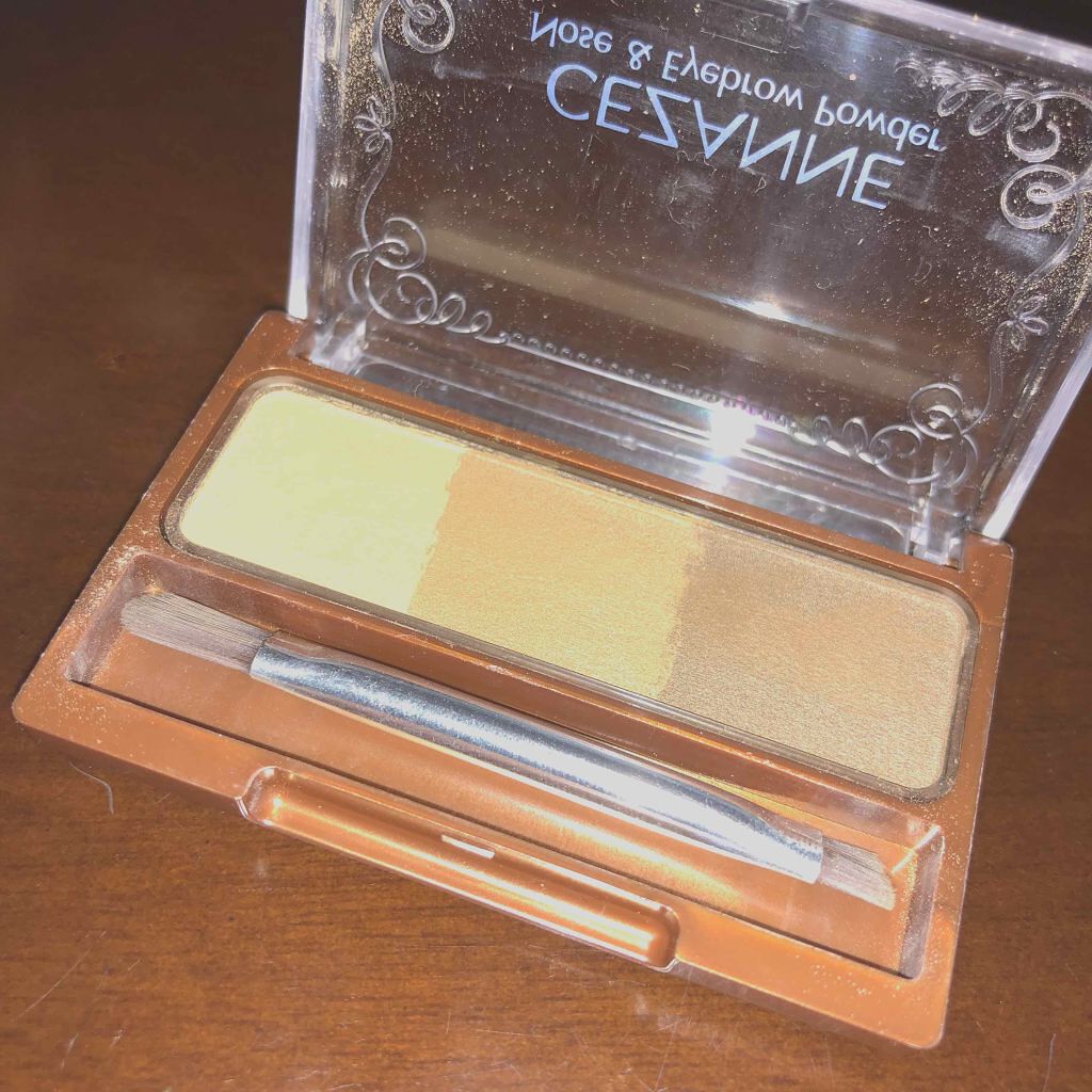 ノーズ&アイブロウパウダー/CEZANNE/パウダーアイブロウを使ったクチコミ(2枚目)