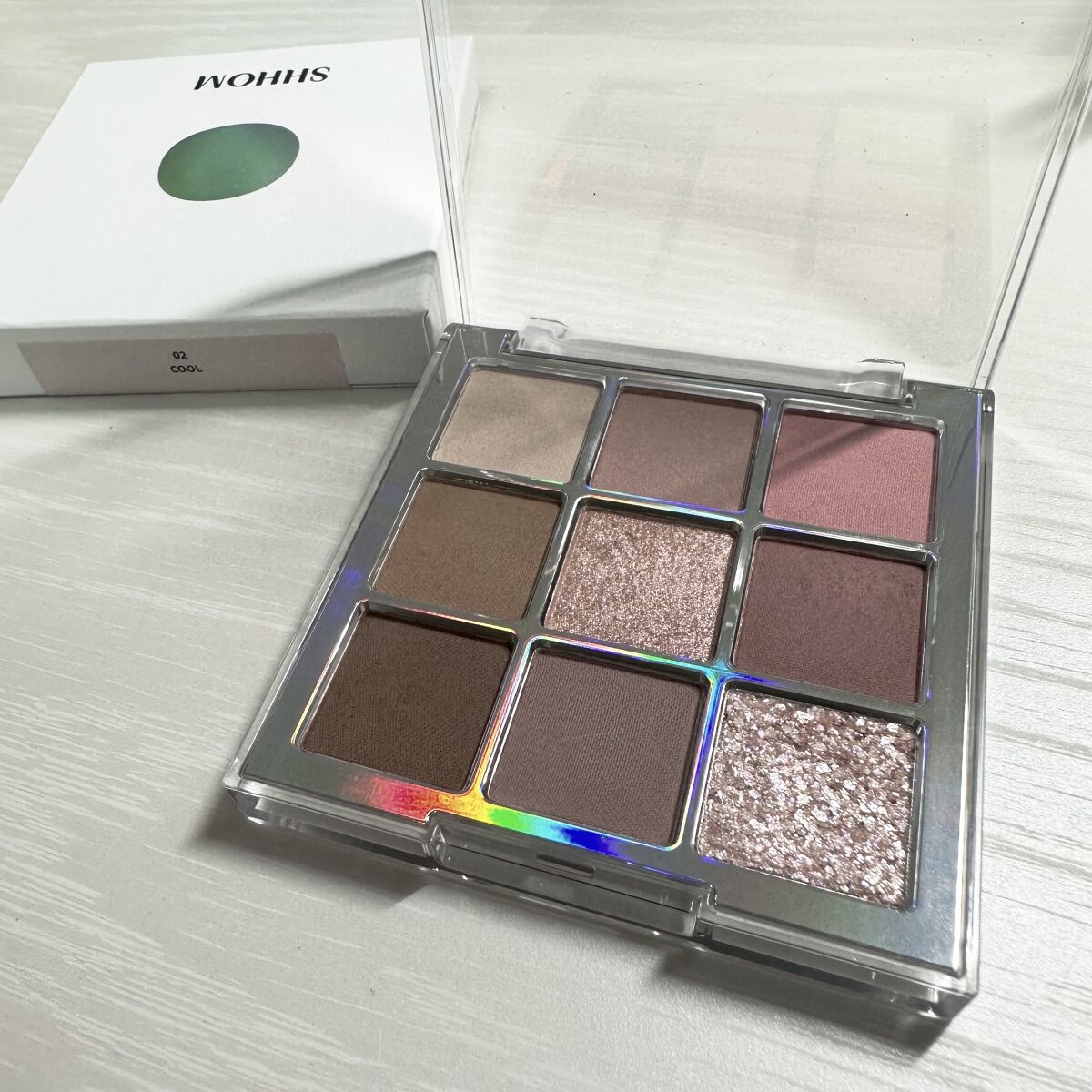 オールカバレージカラーパレット/SHHOM/アイシャドウパレットを使ったクチコミ（1枚目）