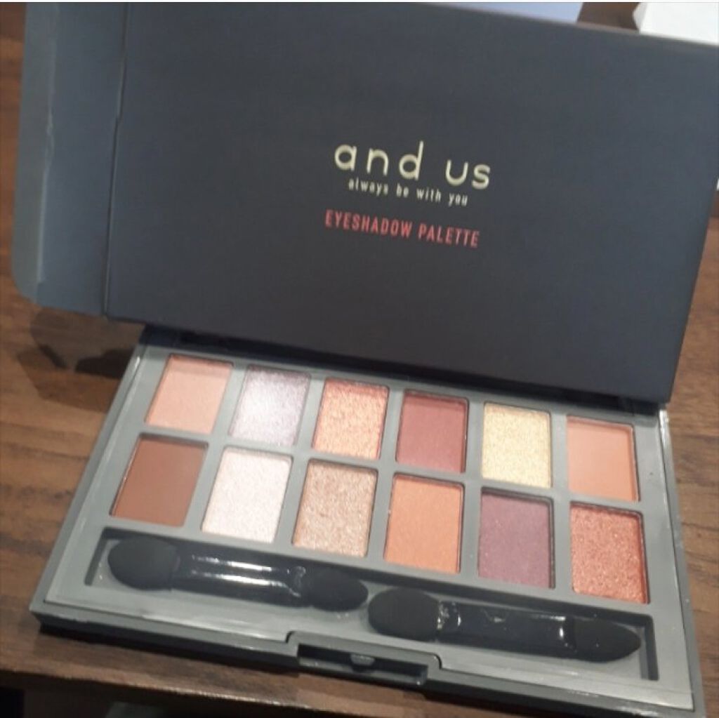 アイシャドウパレット/and us/アイシャドウパレットを使ったクチコミ(1枚目)