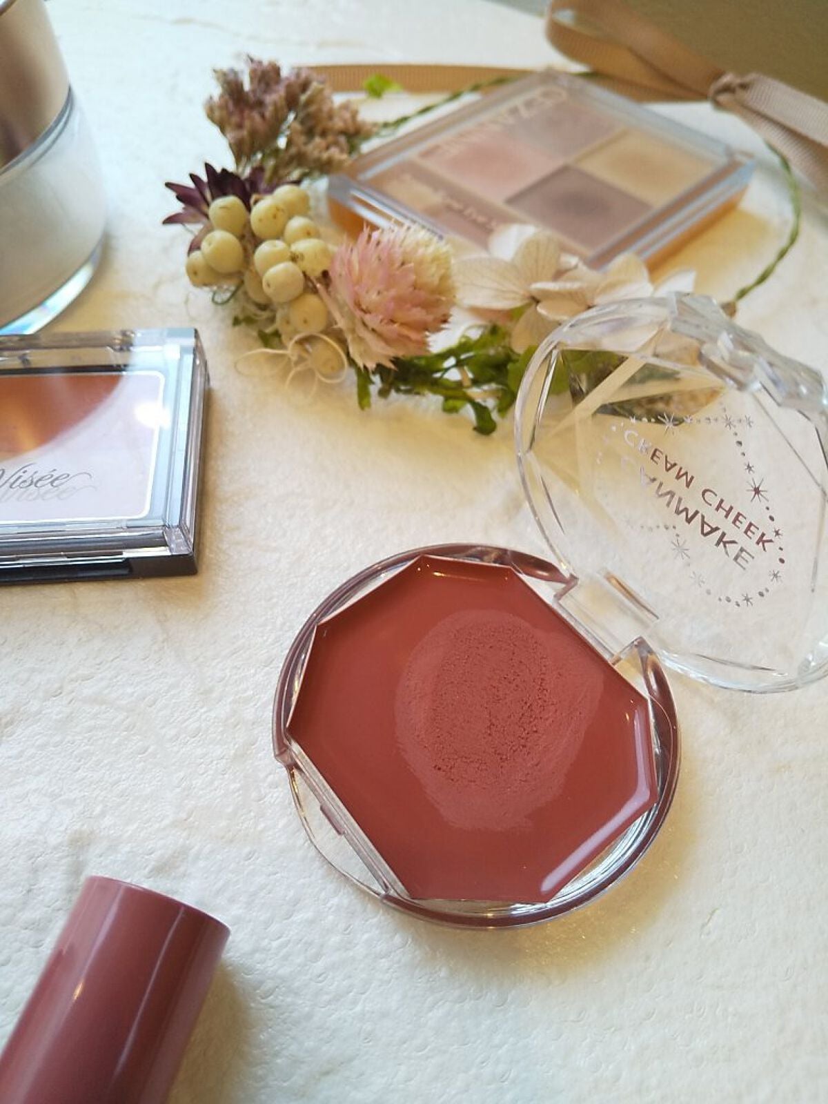 クリームチーク/キャンメイク/ジェル・クリームチークを使ったクチコミ(3枚目)