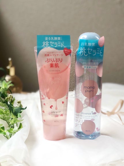 潤いジェリー洗顔/ももぷり/洗顔フォームを使ったクチコミ(1枚目)