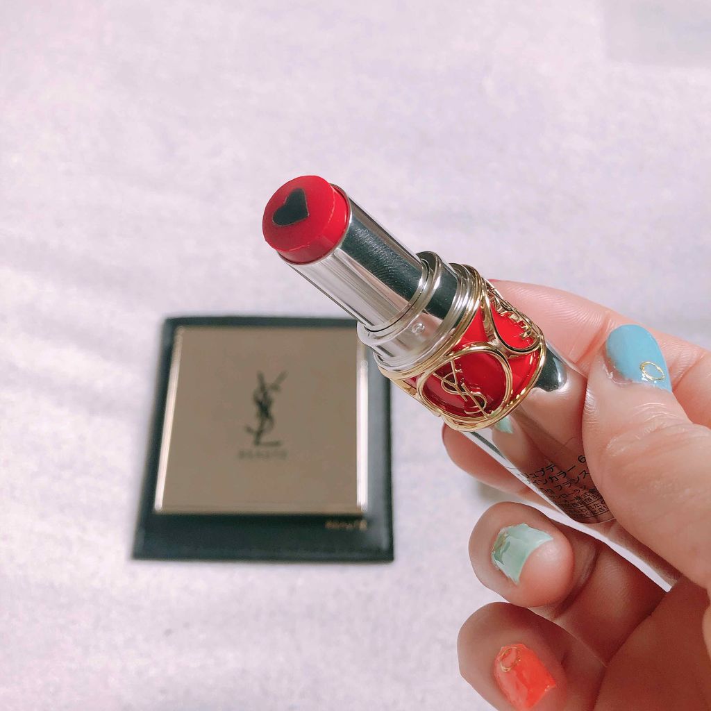 ヴォリュプテ ティントインバーム/YVES SAINT LAURENT BEAUTE/口紅を使ったクチコミ(1枚目)