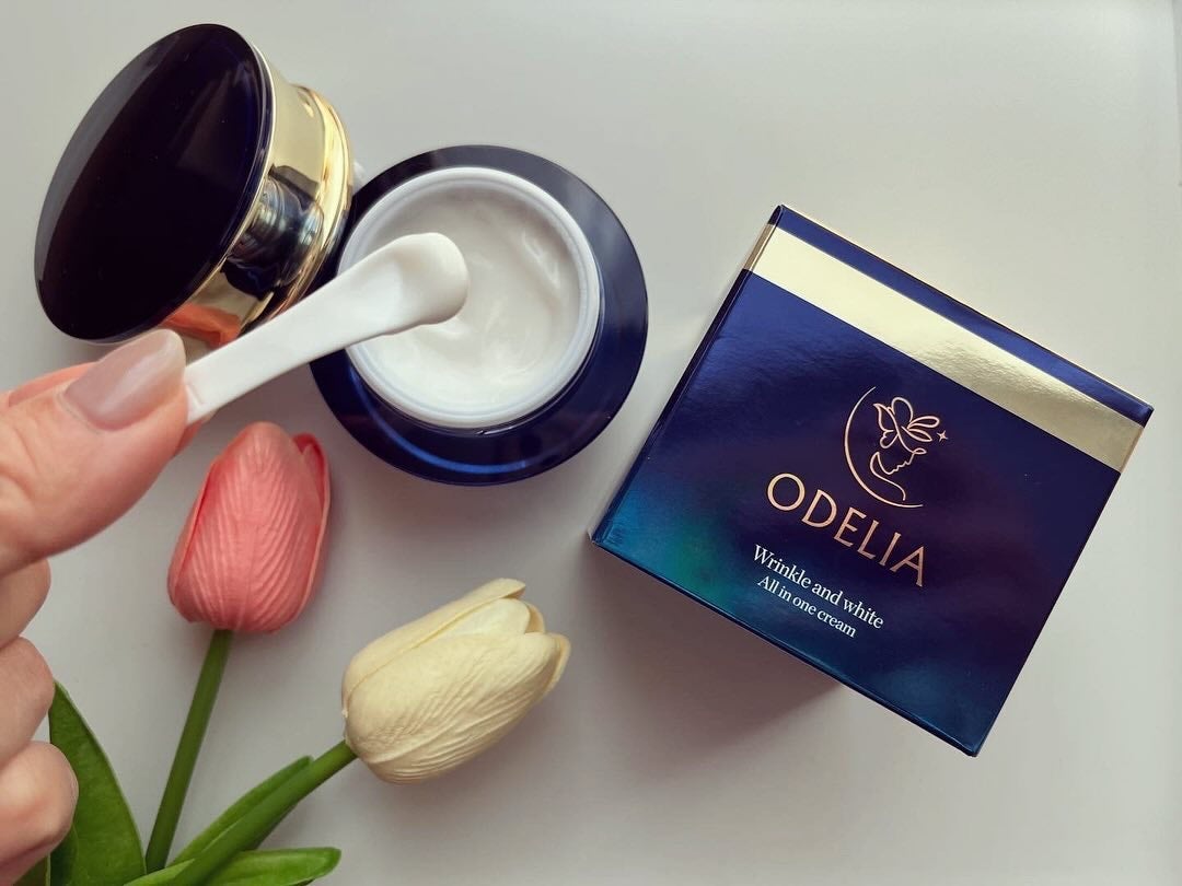 リンクル&ホワイト オールインワンクリーム/ODELIA/オールインワン化粧品を使ったクチコミ(3枚目)