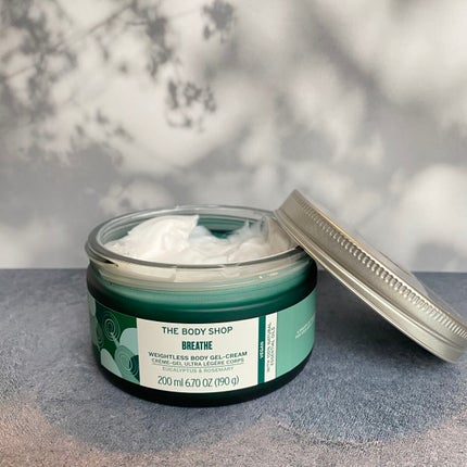 ウェルネス ボディジェルクリーム ユーカリ& ローズマリー/THE BODY SHOP/ボディクリームを使ったクチコミ(1枚目)