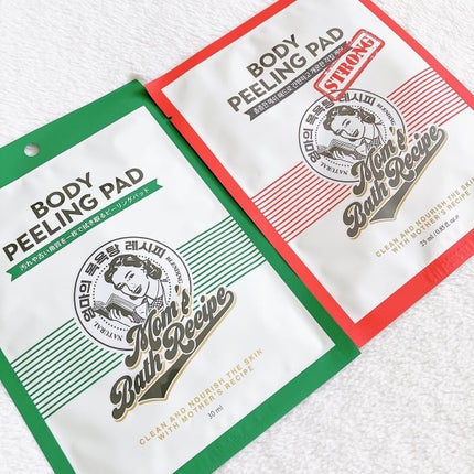 ボディピーリングパッド/Mom’s Bath Recipe/ピーリングを使ったクチコミ(2枚目)
